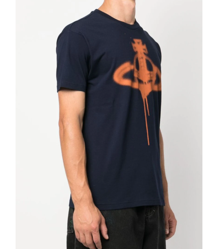 SPRAY ORB CLASSIC T-SHIRT NAVY