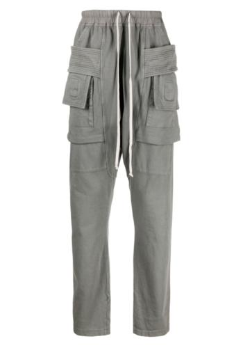 RICK OWENS DRKSHDW creatch cargo drawstring hustler blue RICK OWENS DRKSHDW creatch cargo drawstring hustler blue