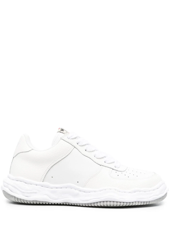 MAISON MIHARA YASUHIRO wayne low original sole basket leather low top sneaker white