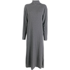 JIL SANDER plus dress cashmere dark grey