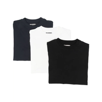 3-pack t-shirt black white navy