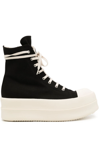 RICK OWENS DRKSHDW mega bumper sneaks black/milk/milk RICK OWENS DRKSHDW mega bumper sneaks black/milk/milk