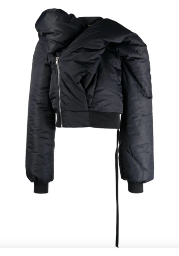 RICK OWENS DRKSHDW doll bomber black RICK OWENS DRKSHDW doll bomber black