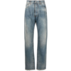 MAISON MARGIELA PANTS 5 POCKETS STRAIGHT LEG BLUE