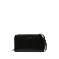 CONTINENTAL WALLET ON STRAP BLACK