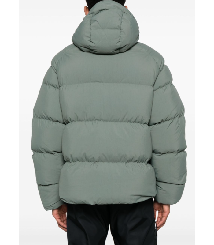 PUFF JACKET sage green