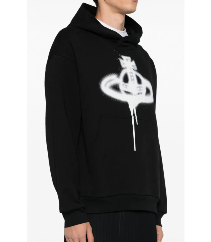 SPRAY ORB PULLOVER SWEATSHIRTBLACK