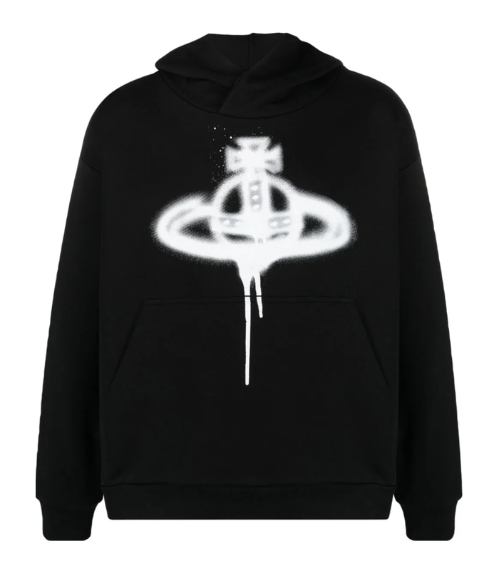 SPRAY ORB PULLOVER SWEATSHIRTBLACK