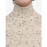 HN LS RIB JUMPER BEIGE