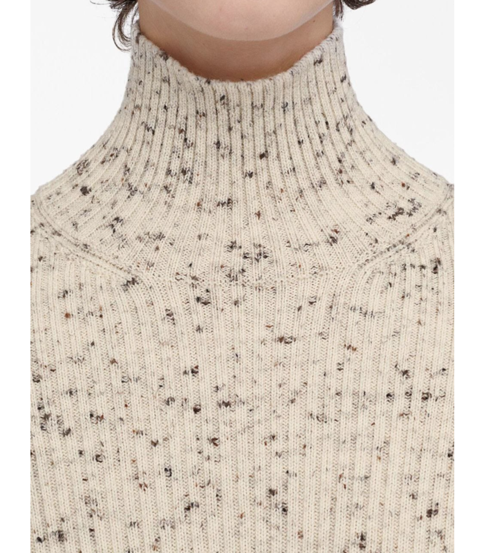 HN LS RIB JUMPER BEIGE