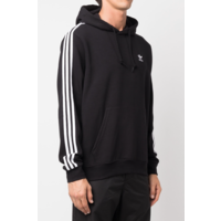 3-STRIPES HOODY BLACK