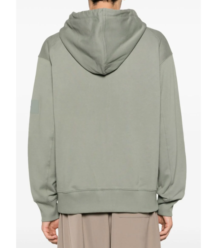 FT ZIP HOODIE STONE GREEN