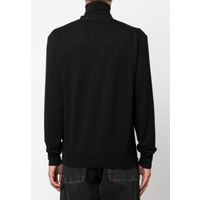 Man cardigan black