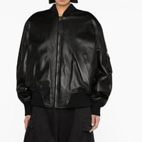 ANJA BOMBER - BLACK