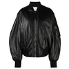 THE ATTICO ANJA BOMBER - BLACK