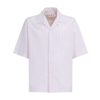 MARNI STRIPED S/S SHIRT - WHITE