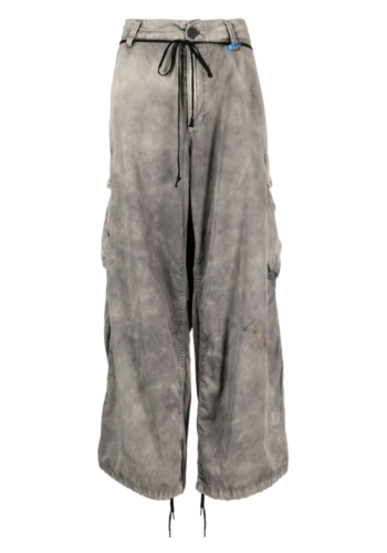 MAISON MIHARA YASUHIRO vintage finished cargo trousers gray