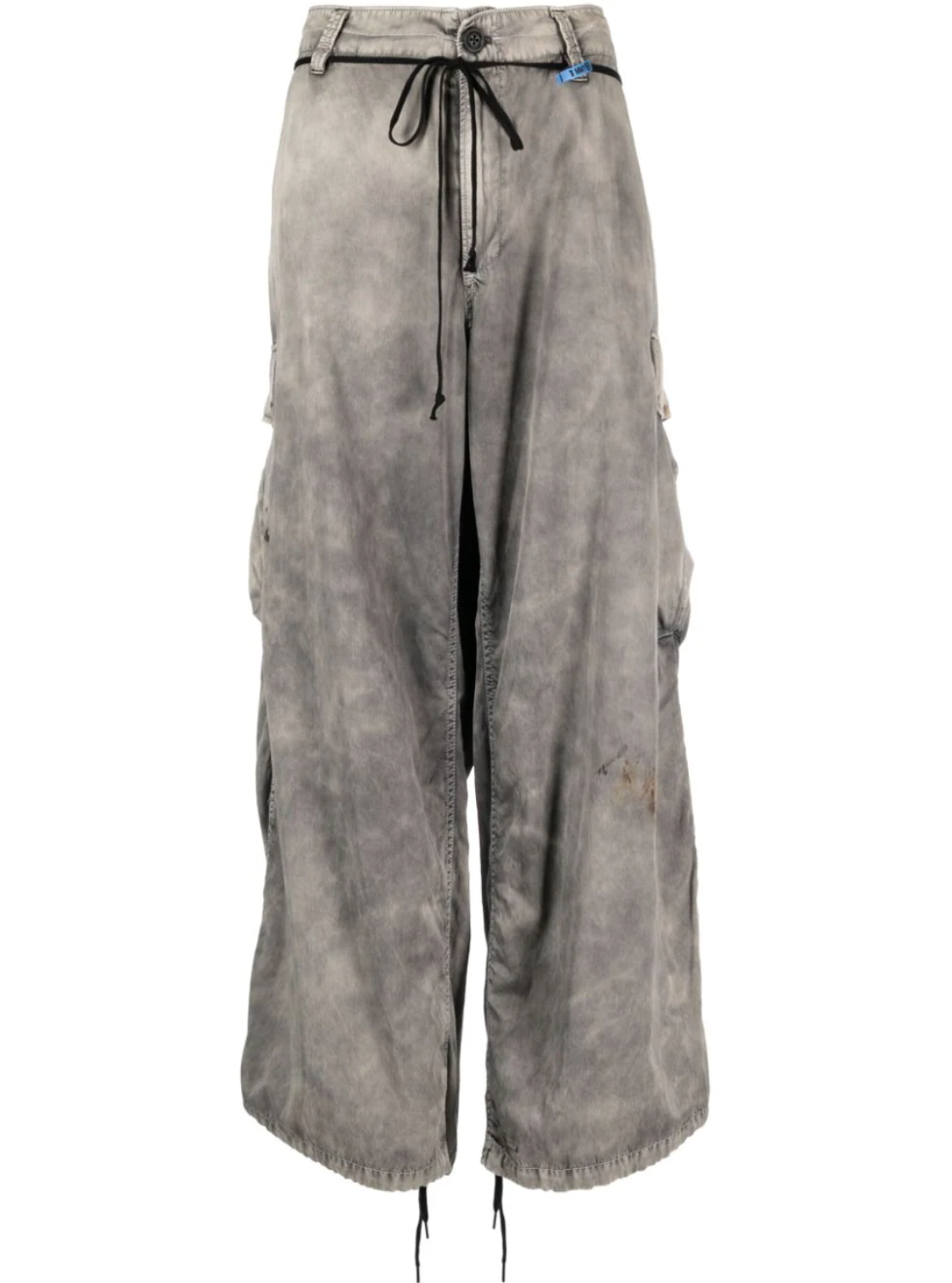 MAISON MIHARA YASUHIRO VINTAGE FINISHED CARGO TROUSERS GRAY - MEGUSTA