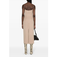 MIDI DRESS BEIGE