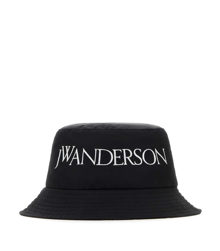 LOGO BUCKET HAT BLACK