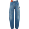 JW ANDERSON TWISTED WORKWEAR JEANS LIGHT BLUE