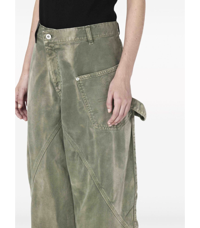 TWISTED WORKWEAR JEANS GREEN