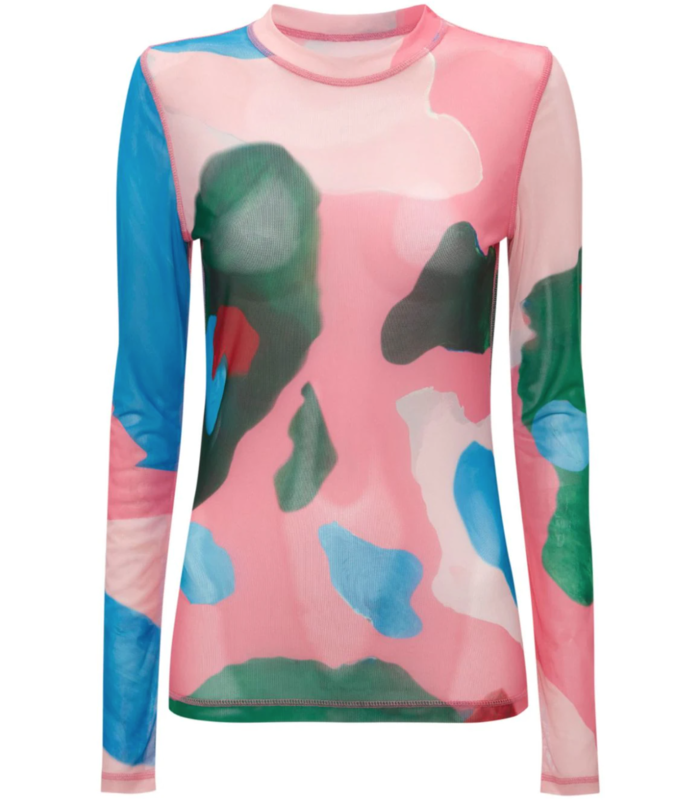 LONG SLEEVE UNDERPINNING PINK/MULTI