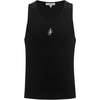 JW ANDERSON ANCHOR EMBROIDERY TANK TOP BLACK