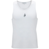 JW ANDERSON ANCHOR EMBROIDERY TANK TOP WHITE