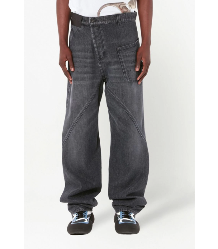 TWISTED WORKWEAR JEANS GREY