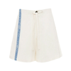 JW ANDERSON WIDE LEG SHORTS OFF WHITE