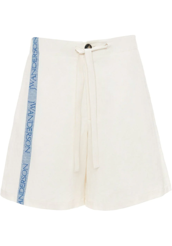 JW ANDERSON wide leg shorts off white