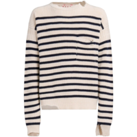 STRIPED ROUND NECK SWEATER