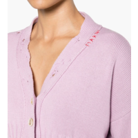 V-NECK CARDIGAN LIGHT ORCHID