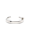 JIL SANDER DETAILED BRACELET SILVER