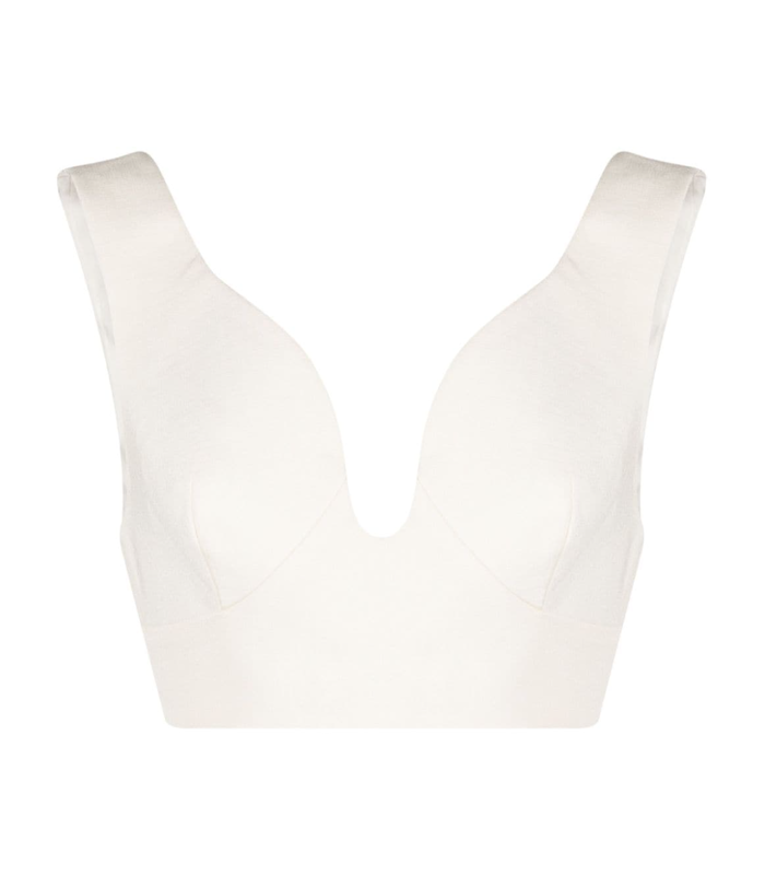 BRA TOP CREAM WHITE