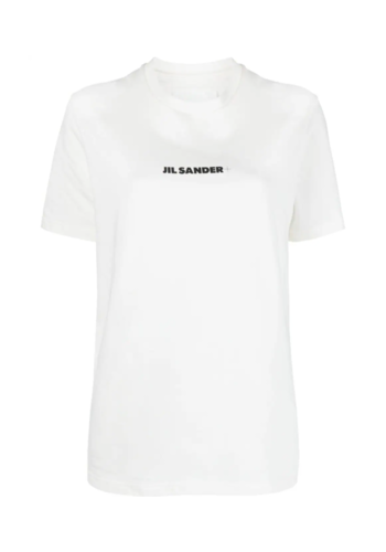 JIL SANDER logo plus ss t-shirts white black