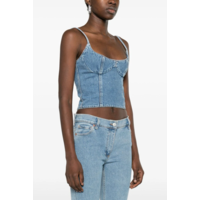 DENIM CORSET BLUE