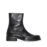 CAMION BOOT BLACK LEATHER