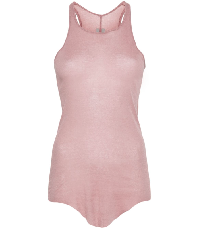 BASIC RIB TANK TOP DUSTY PINK