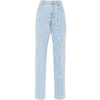 DENIM PANTS LASER PRINTED STAR