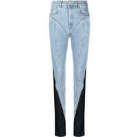 DENIM PANTS JERSEY LIGHT BLUE BLACK