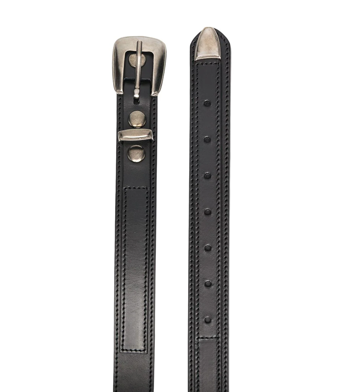 MINIMAL WESTERN BELT BLACK