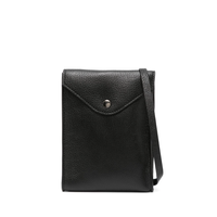 ENVELOPE WITH STRAP BLACK