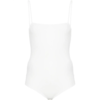 JIL SANDER BODYTOP SQUARE WHITE