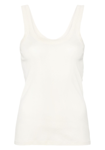 LEMAIRE rib tank top lemon glaze