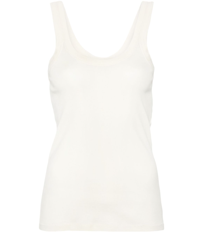 RIB TANK TOP LEMON GLAZE