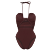 RICK OWENS COSTUME DA BAGNO PRONG BATHER HENNA