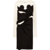 MAISON MARGIELA MIDI DRESS BLACK/WHITE