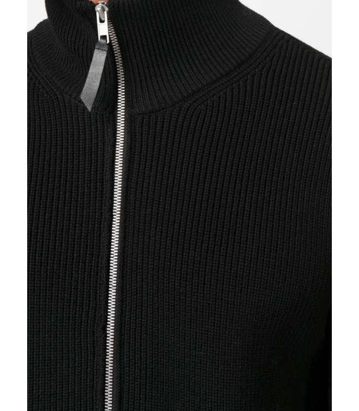 PULLOVER WITH ZIPPER BLACK